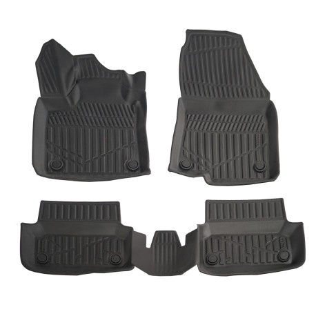 For specific model Rubber car floor mats for Renault Taliant 2021-up 4pcs | races-shop.com
