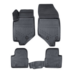 Rubber car floor mats for Peugeot 208 2020-up 4pcs
