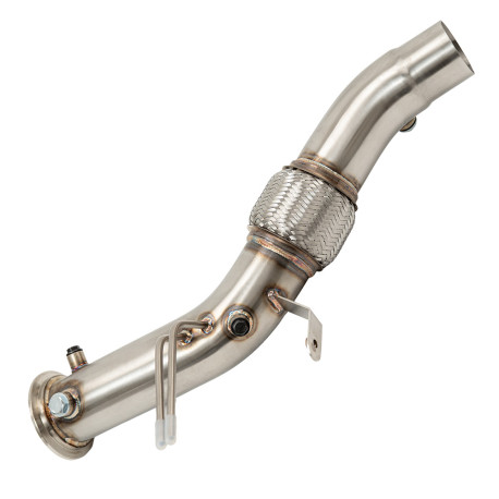 Down pipes and dump pipes Downpipe for BMW F16 N57N/ N57Z 30xd/ 40xd 258/ 313 hp 2013-2017 | races-shop.com