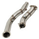 Down pipes and dump pipes Downpipe for BMW F80 M3 2014+ | races-shop.com