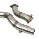 Down pipes and dump pipes Downpipe for BMW F80 M3 2014+ | races-shop.com
