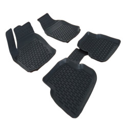 3D rubber floor mats for VOLKSWAGEN Polo 6R 2009-2016