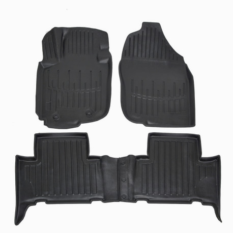 For specific model 3D rubber floor mats for TOYOTA RAV-4 2005-2013 4pcs | races-shop.com