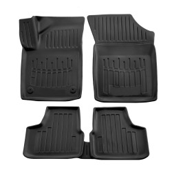 3D rubber floor mats for SKODA Citigo 2012-up 5pcs