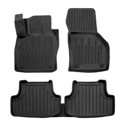 3D rubber floor mats for SKODA Karoq 2018-up 5pcs