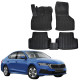 For specific model 3D rubber floor mats for SKODA Octavia 4 2020-up 5pcs | races-shop.com