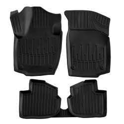 3D rubber floor mats for SKODA Rapid 2012-2019 5pcs