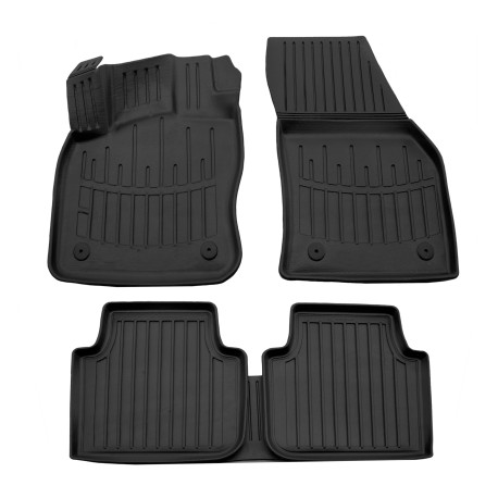 For specific model 3D rubber floor mats for SKODA Kodiaq 2016-2023 5pcs | races-shop.com