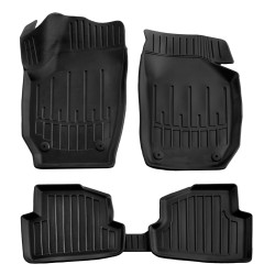 3D rubber floor mats for SKODA Fabia 2 5J 2007-2014 5pcs