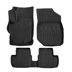 3D rubber floor mats for PEUGEOT 301 2012-up 5pcs
