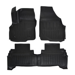 3D rubber floor mats for CHEVROLET Bolt 2016-up / Opel Ampera-E 2016-up 4pcs