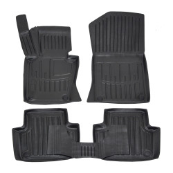 3D rubber floor mats for BMW X3 E83 2003-2010 5pcs