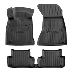 3D rubber floor mats for AUDI A4 B9 2015-2024 5pcs