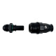 Straight fittings RACES Quick-connect fitting AN6 Straight - Male | races-shop.com
