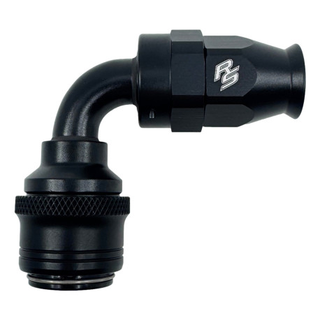 Fittings 90° RACES Quick-connect fitting AN8 90° - Female | races-shop.com