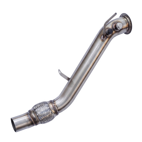 Down pipes and dump pipes Downpipe RACES for BMW E81 E82 E87 E88 N47 116D-123D 520D 318D 316 D | races-shop.com