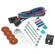 Fan controller kit Universal Single Fan Mounting Kit (12V) | races-shop.com