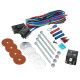 Fan controller kit Universal Single Fan Mounting Kit (24V) | races-shop.com