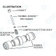Water pumps Temperature Sensor Adaptor Kit - 35mm Inline Adapter | races-shop.com