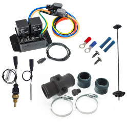 DAVIES CRAIG digital fan switch (sensor 1/4" NPT) + 35 mm inline adapter, 0435
