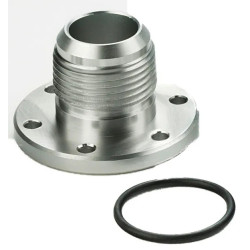 EWP Alloy Flange Adapter: Male -16AN