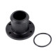 Water pumps EWP Nylon Flange Adapter: 35mm (1 3/8") Straight Hose Barb | races-shop.com
