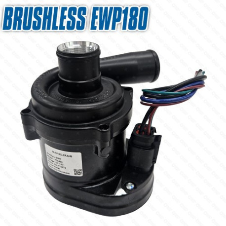 Water pumps Brushless EWP180 - Remote EWP (12V) | races-shop.com
