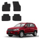 For specific model Eco rubber floor mats 4pcs for VOLKSWAGEN VW Tiguan 2 2016-up | races-shop.com