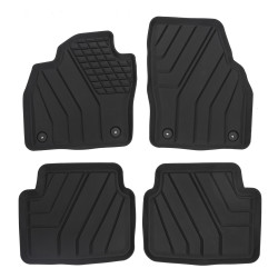 Eco rubber floor mats 4pcs for Skoda Kamiq 2019-up