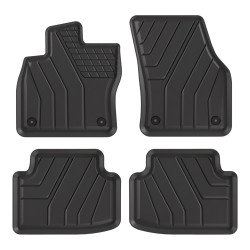 Eco rubber floor mats 4pcs for Seat Ateca 2016-up