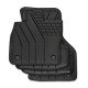 For specific model Eco rubber floor mats 4pcs for Seat Leon 4 Htb 2020-up | races-shop.com