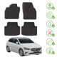 For specific model Eco rubber floor mats 4pcs for Mercedes B W247 2018-up | races-shop.com