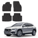 For specific model Eco rubber floor mats 4pcs for Mercedes GLA H247 2019-up | races-shop.com