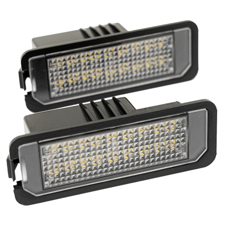 Lighting LICENSE LED LIGHTS fits VW GOLF IV, V, VI, VII, PASSAT B6, PASSAT CC, NEW BEATLE, VW SCIROCCO | races-shop.com
