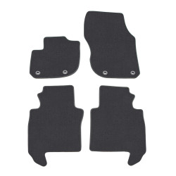 Premium anthracite velour car mats for HONDA HR-V 2022-up 4pcs