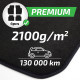 For specific model Premium Black velour car mats for SKODA Superb III 2015-2023 4pcs | races-shop.com