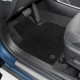For specific model Premium Black velour car mats for SKODA Superb III 2015-2023 4pcs | races-shop.com
