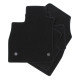 For specific model Premium Black velour car mats for RENAULT Talisman 2016-up 4pcs | races-shop.com
