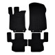For specific model Premium Black velour car mats for MERCEDES R-Class 2011-2013 4pcs | races-shop.com