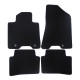 For specific model Premium Black velour car mats for KIA Sportage 2015-2021 4pcs | races-shop.com