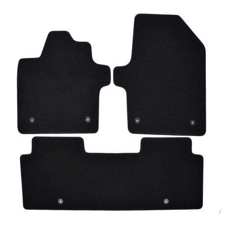 For specific model Premium Black velour car mats for KIA Sorento 2014-2019 4pcs | races-shop.com