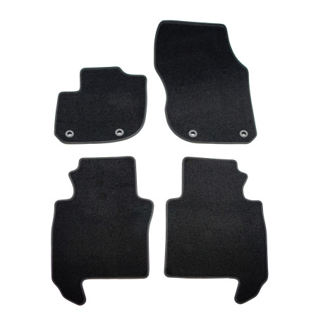 For specific model Premium Black velour car mats for HONDA HR-V 2022-up 4pcs | races-shop.com