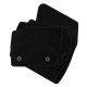 For specific model Premium Black velour car mats for FORD Mondeo 2015-2022 4pcs | races-shop.com