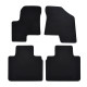 For specific model Premium Black velour car mats for DONGFENG Forthing T5 EVO 2020-up 3pcs | races-shop.com