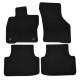 For specific model Premium Black velour car mats for CITROEN C5 Aircross 2018-2025 4pcs | races-shop.com