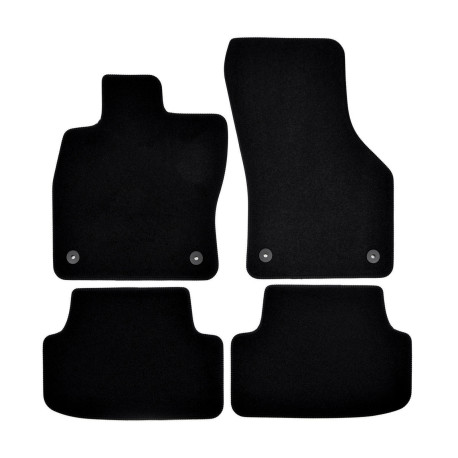For specific model Premium Black velour car mats for BMW X2 F39 2018-2023 4pcs | races-shop.com