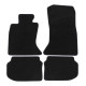 For specific model Premium Black velour car mats for BMW 5 F10/F11 2011-2017 4pcs | races-shop.com