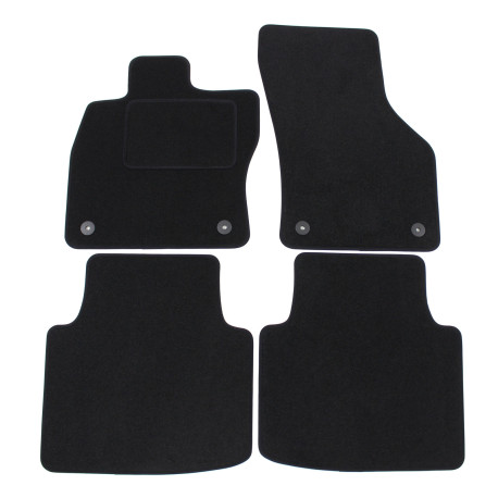 For specific model Velour car mats for VOLKSWAGEN VW Arteon 2017-up 4pcs | races-shop.com
