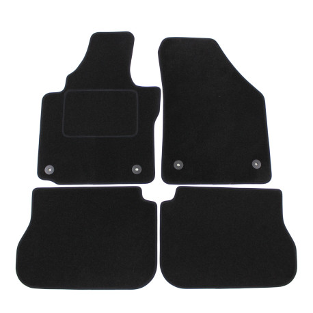 For specific model Velour car mats for VOLKSWAGEN VW Caddy 2003-2015 4pcs | races-shop.com