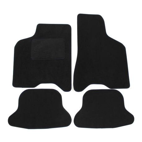 For specific model Velour car mats for VOLKSWAGEN VW Lupo 1998-2005 4pcs | races-shop.com